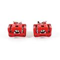 Powerstop Performance Floating Rear Brake Calipers for 2008-2012 Honda Accord, Red S3358
